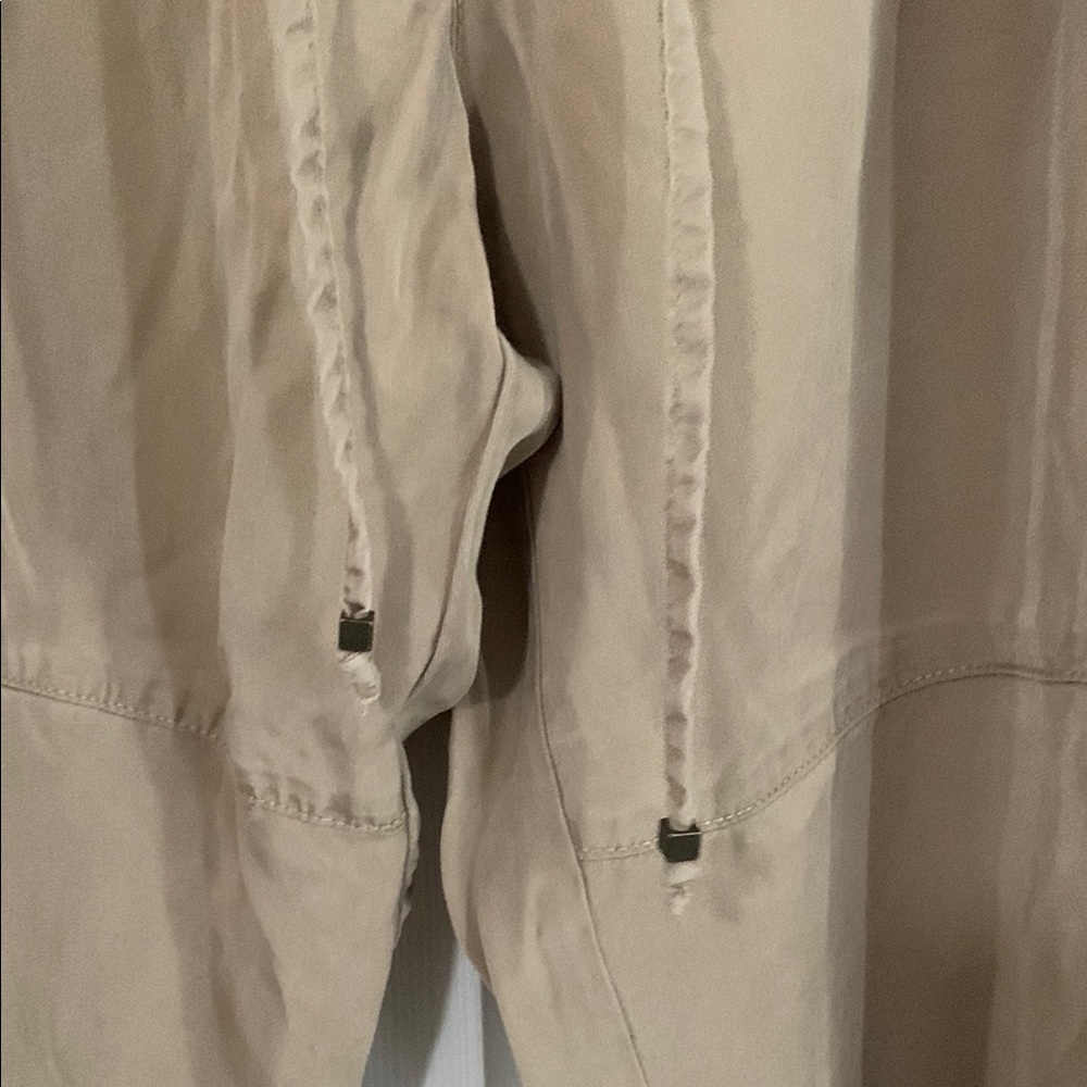 Banana Republic Tan Track Pants with Relaxed Fit - Picture 3 of 9